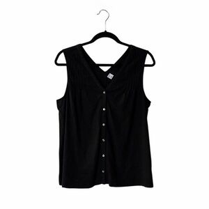 ⭐️ Old Navy ($40) Linen/Rayon Blend Button Tank Top - PTP 22